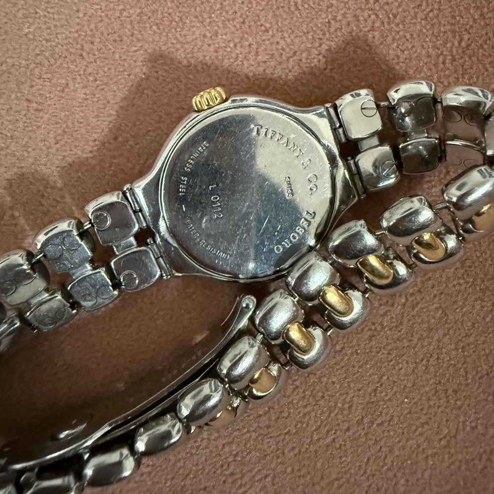Tiffany & Co. Tesoro Watch 18k gold & stainless steel - Picture 2 of 3
